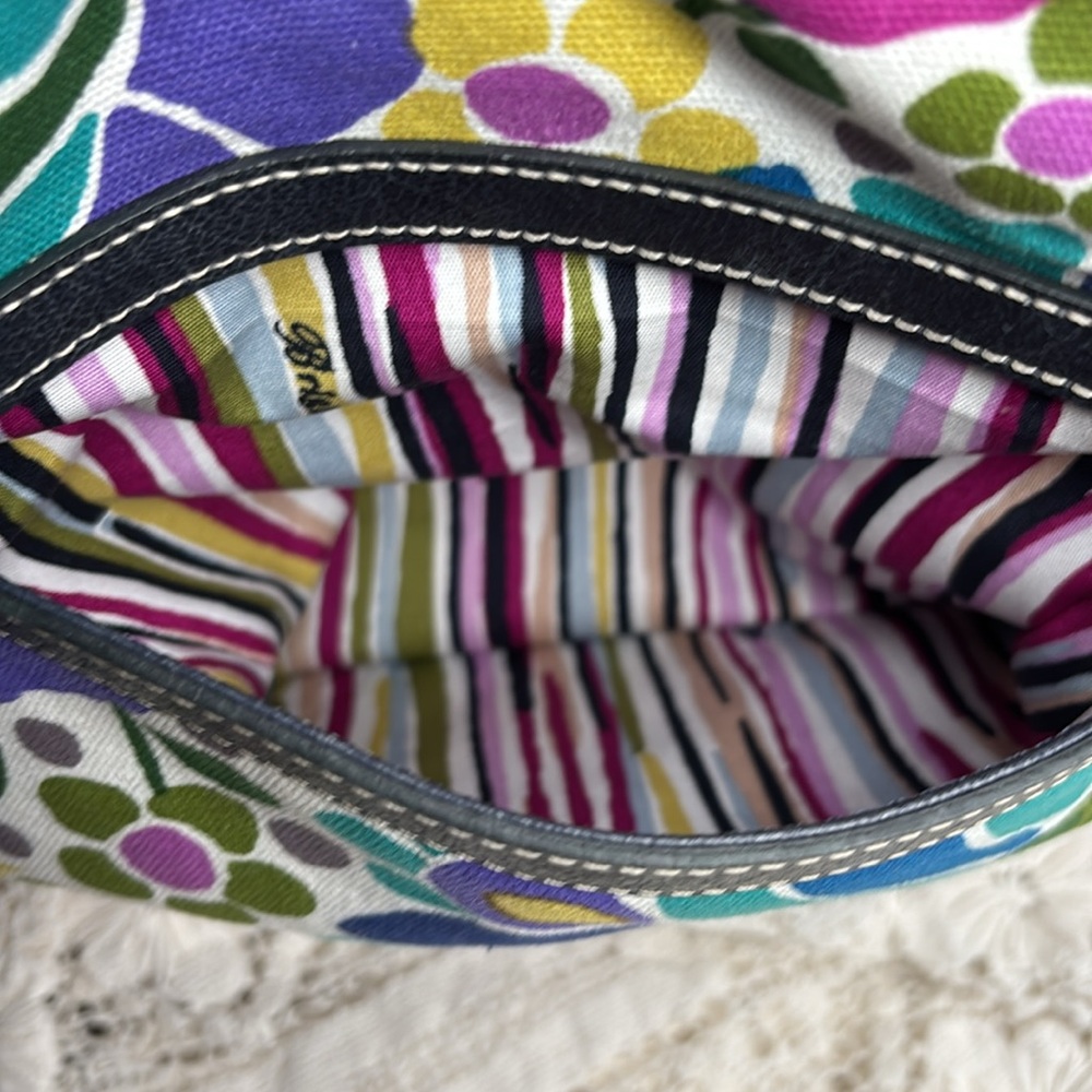 Brighton Large Multicolor Tote Bag Purse. - Picture 4 of 12